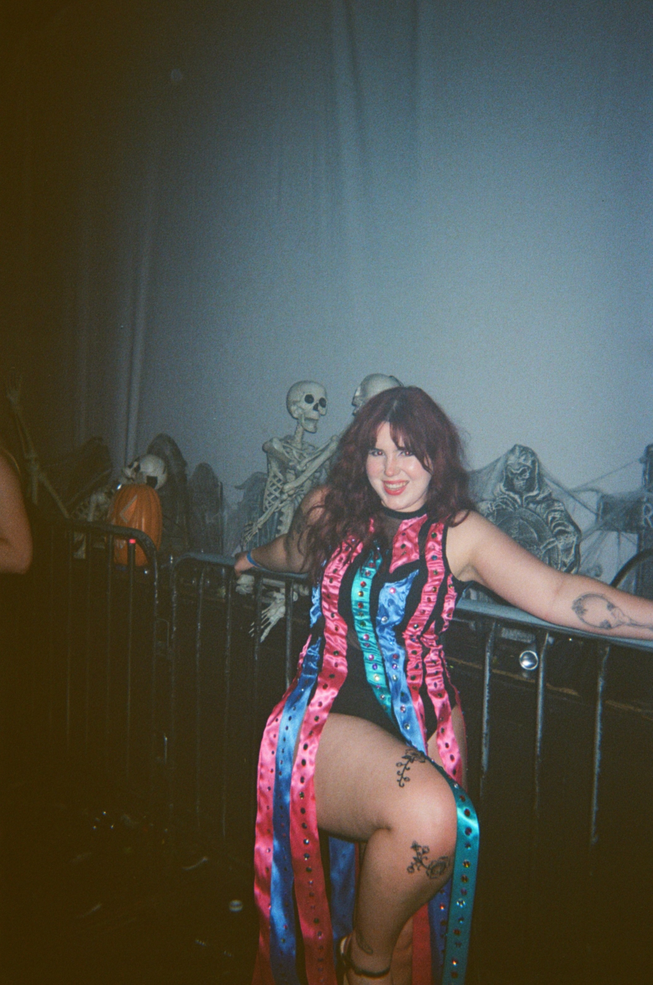Abigail dancing at the first BYODJ Night